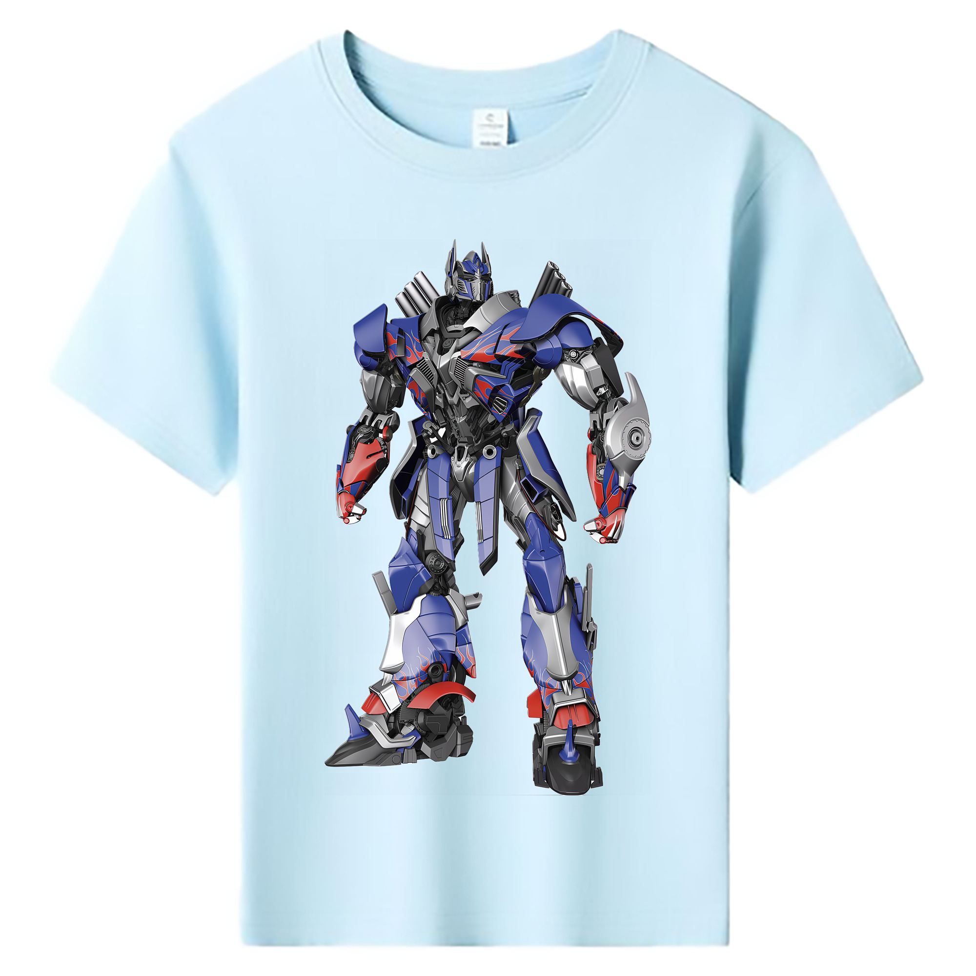 （画像用） Transformers トランスフォーマー 綿100％キッズTシャツ（フロントプリント）